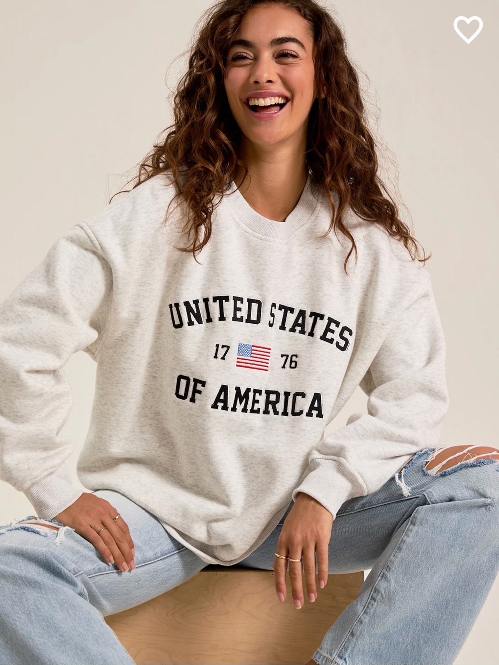 NWOT Altar'd State USA Sweatshirt